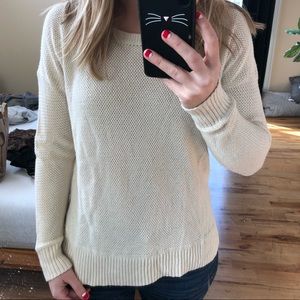 Madewell ivory sweater
